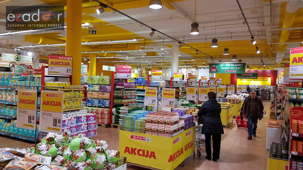 Otvorena obnovljena trgovina SPAR u centru Supernova Zadar