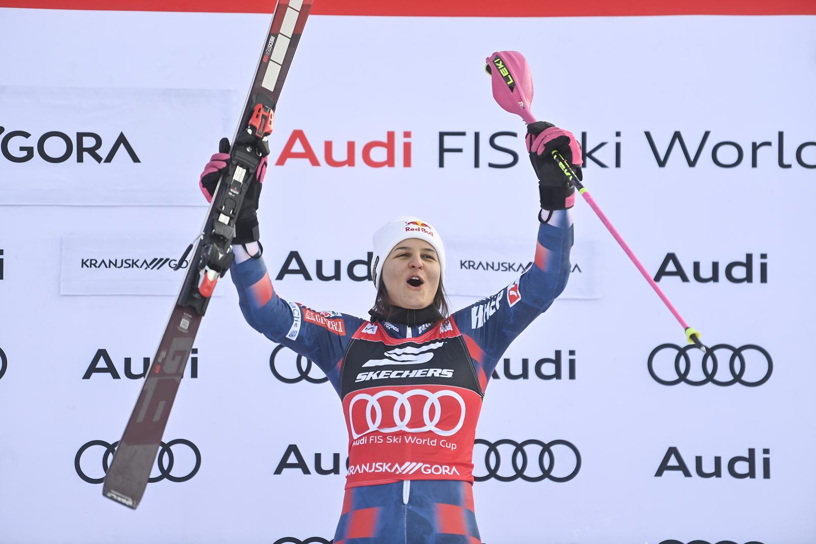 Zrinka Ljutić pobjedica je slaloma u Kranjskoj Gori Zrinka Ljutić pobjedica je slaloma u Kranjskoj Gori