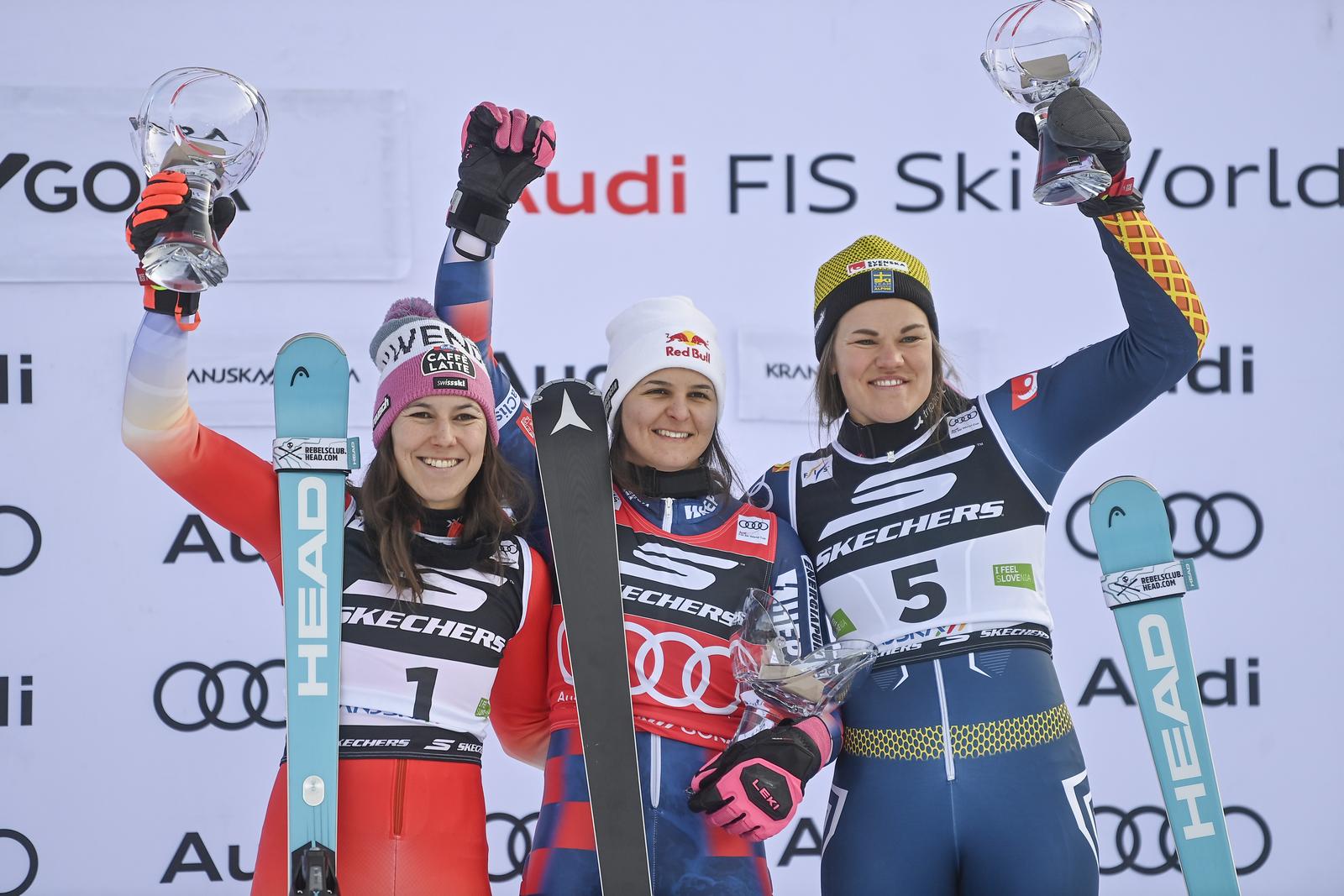 Zrinka Ljutić pobjedica je slaloma u Kranjskoj Gori Zrinka Ljutić pobjedica je slaloma u Kranjskoj Gori