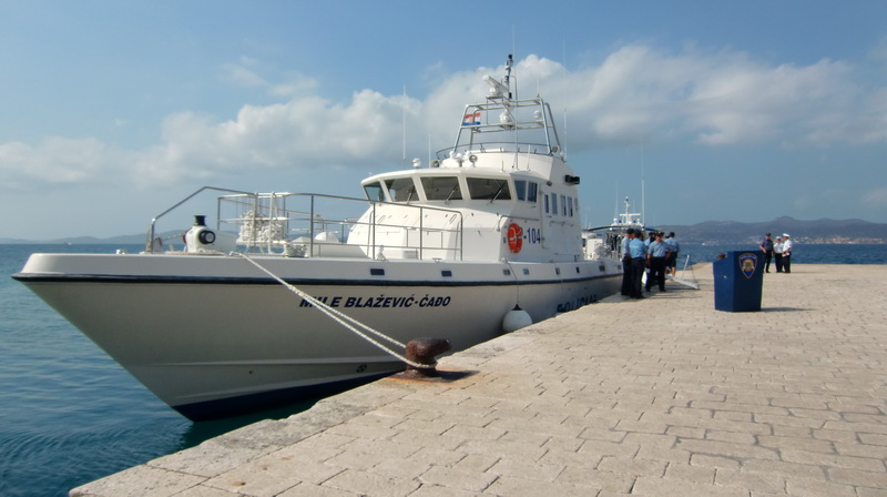 Zadarska policija predstavila novo plovilo, foto: Iva Pejkovic