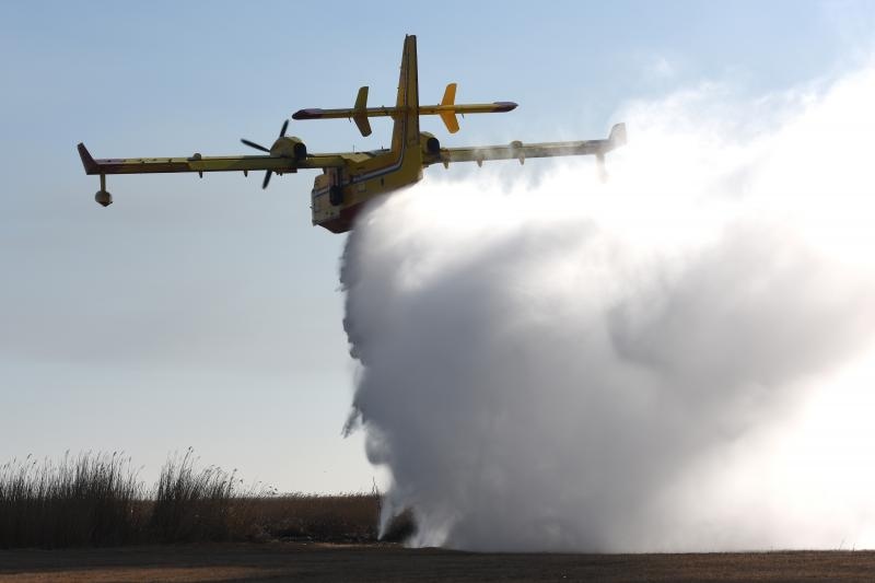 Požar u ornitološkom rezervatu Parka prirodeP Vransko jezero Požar u ornitološkom rezervatu Parka prirodeP Vransko jezero