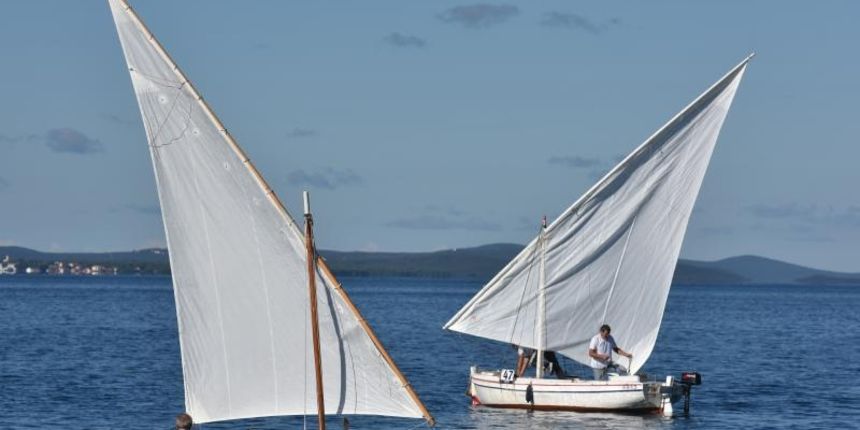Start jedriličarske regate Zadarska koka Start jedriličarske regate Zadarska koka