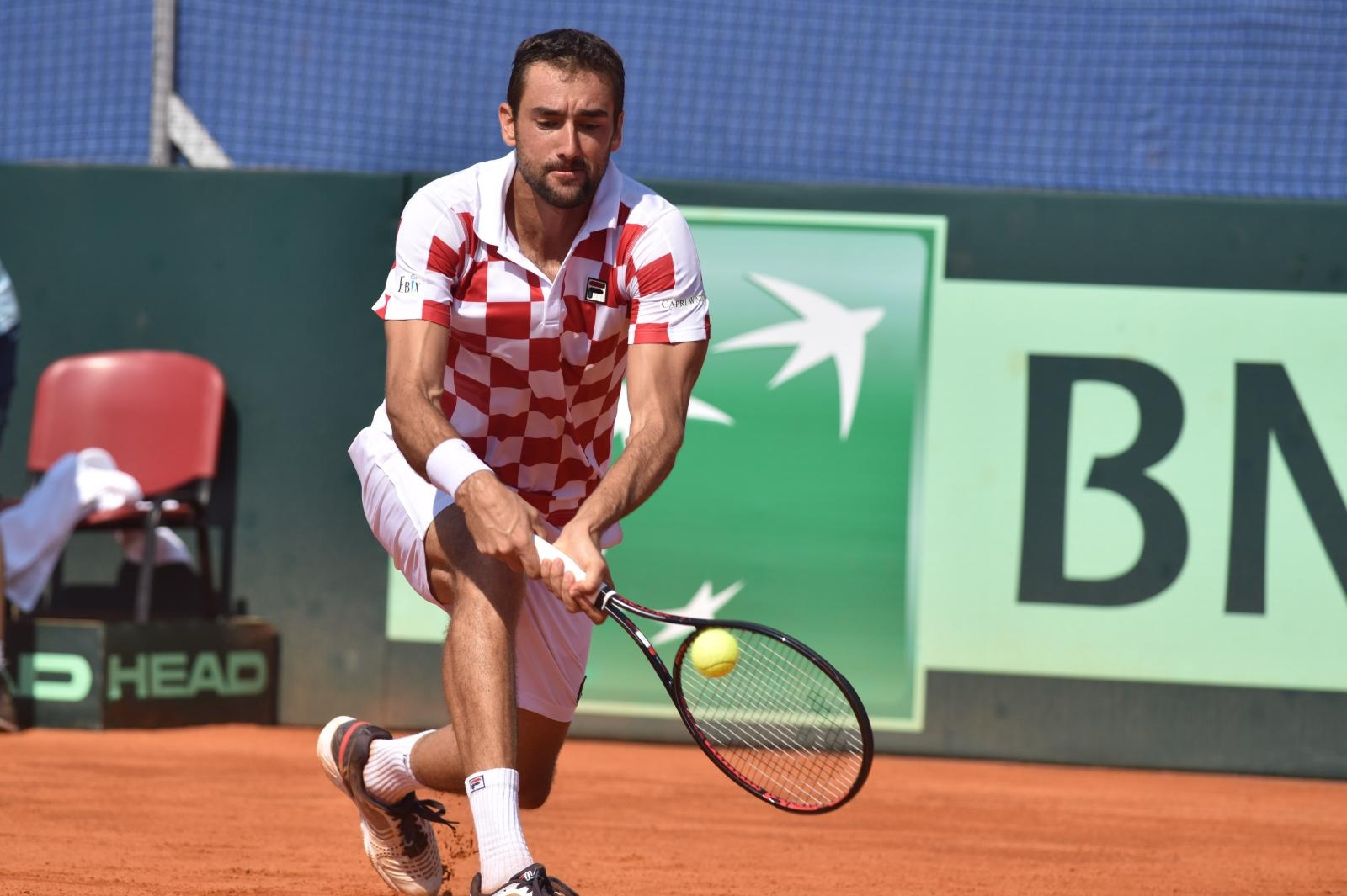Davis Cup: Marin Čilić – Sam Querrey 1-3 Davis Cup: Marin Čilić – Sam Querrey 1-3