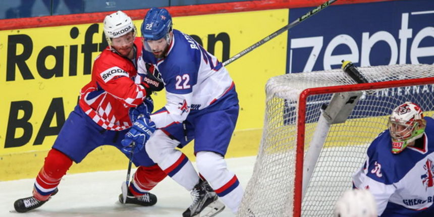 Croatia,Zagreb, 17.04.2016. IWM Div IB IIHF ICE HOCKEY WORLD CHAMPIONSHIP Croatia-Great Britain Photo:Igor Soban Croatia,Zagreb, 17.04.2016. IWM Div IB IIHF ICE HOCKEY WORLD CHAMPIONSHIP Croatia-Great Britain Photo:Igor Soban