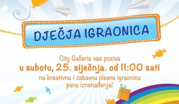 Dječja igraonica u City Galleriji