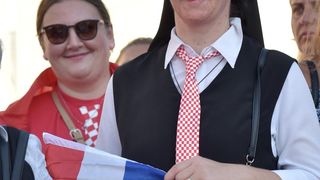 Zadar dočekao svoje Vatrene: Sve generacije okupile se na Forumu