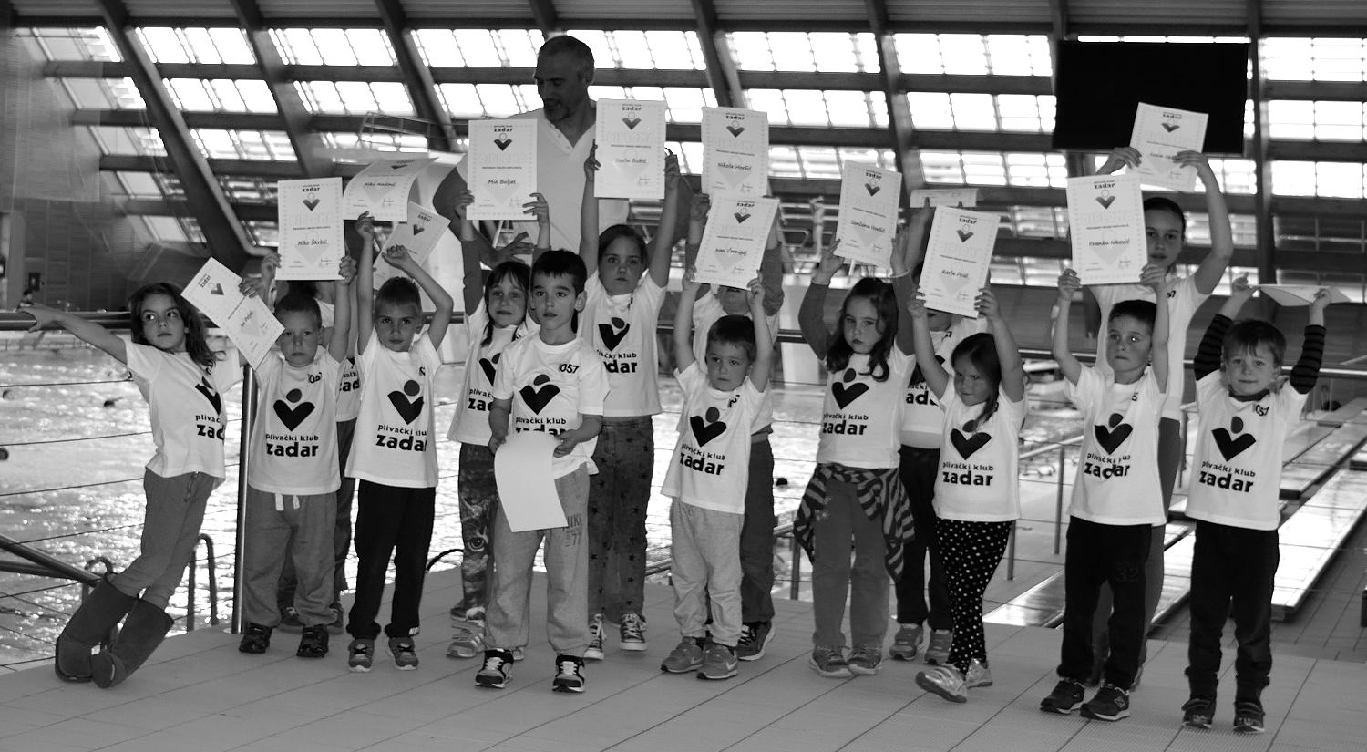 U Plivačkom klubu Zadar završen još jedan tečaj obuke neplivača