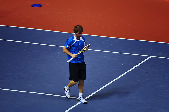 ATP Zagreb: Karlović – Kavčić 2-0, Foto: Andro Marčev ATP Zagreb: Karlović – Kavčić 2-0, Foto: Andro Marčev