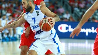 06.09.2015., Arena Zagreb, Zagreb – EuroBasket 2015., skupina C, 02. kolo, Grcka – Hrvatska. Foto: PIXSELL 06.09.2015., Arena Zagreb, Zagreb – EuroBasket 2015., skupina C, 02. kolo, Grcka – Hrvatska. Foto: PIXSELL