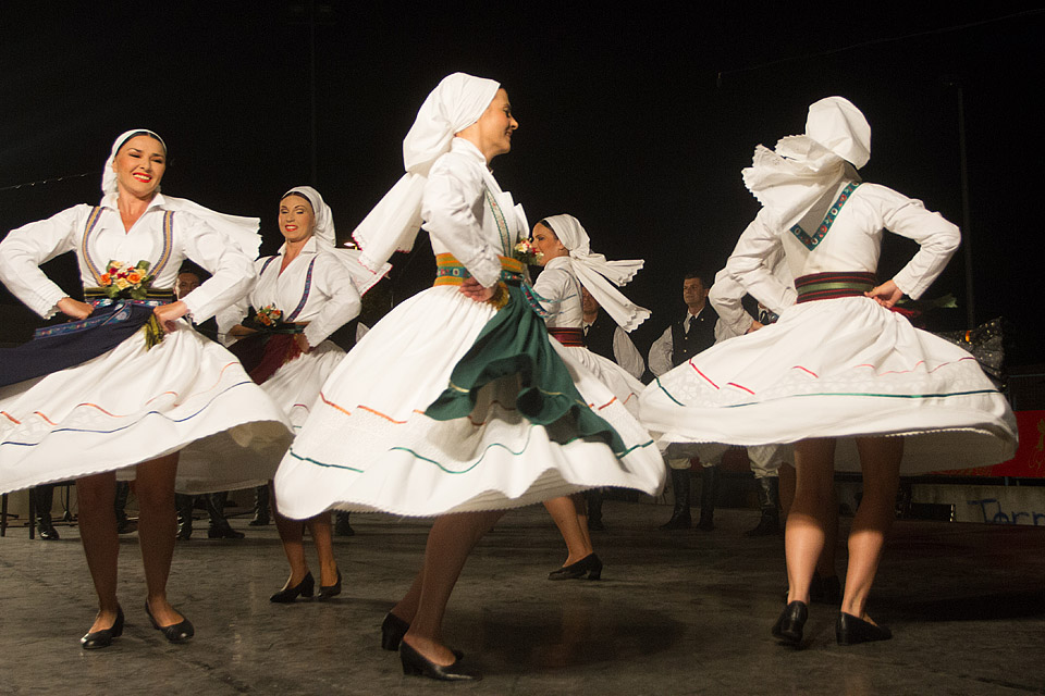 Bibinje: Nastup ansambla Lado, foto: Leo Banić