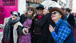 Zadarski karneval 2018: Povorka maškaranih skupina od Gradskih vrata preko Foruma do Narodnog trga Zadarski karneval 2018: Povorka maškaranih skupina od Gradskih vrata preko Foruma do Narodnog trga