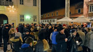 Doček Nove 2016. u Zadru, Foto: Davor Strenja Doček Nove 2016. u Zadru, Foto: Davor Strenja