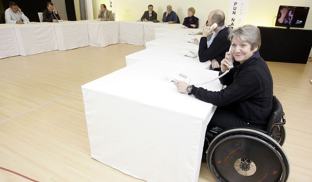 Pula,261010.
Savez udruga osoba s invaliditetom Istarske zupanije i Udruga slijepih Istarske zupanije organizirali su humanitarni koncert ciji je prihod namijenjen realizaciji projekta Zivot pun nade