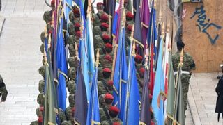 Paljenjem svijeća i polaganjem vijenaca, te mimohodom postrojbi započelo svečano obilježavanje 23. obljetnice VRO Maslenica. Foto. Dino Stanin/PIXSELL Paljenjem svijeća i polaganjem vijenaca, te mimohodom postrojbi započelo svečano obilježavanje 23. obljetnice VRO Maslenica. Foto. Dino Stanin/PIXSELL