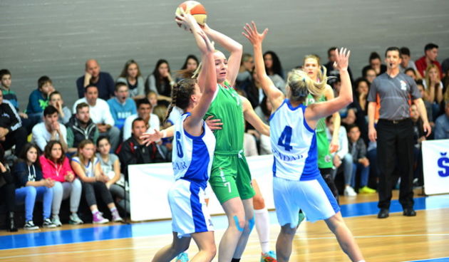 Polufinale doigravanja za prvakinje Hrvatske: ŽKK Zadar – ŽKK Trešnjevka 73-70