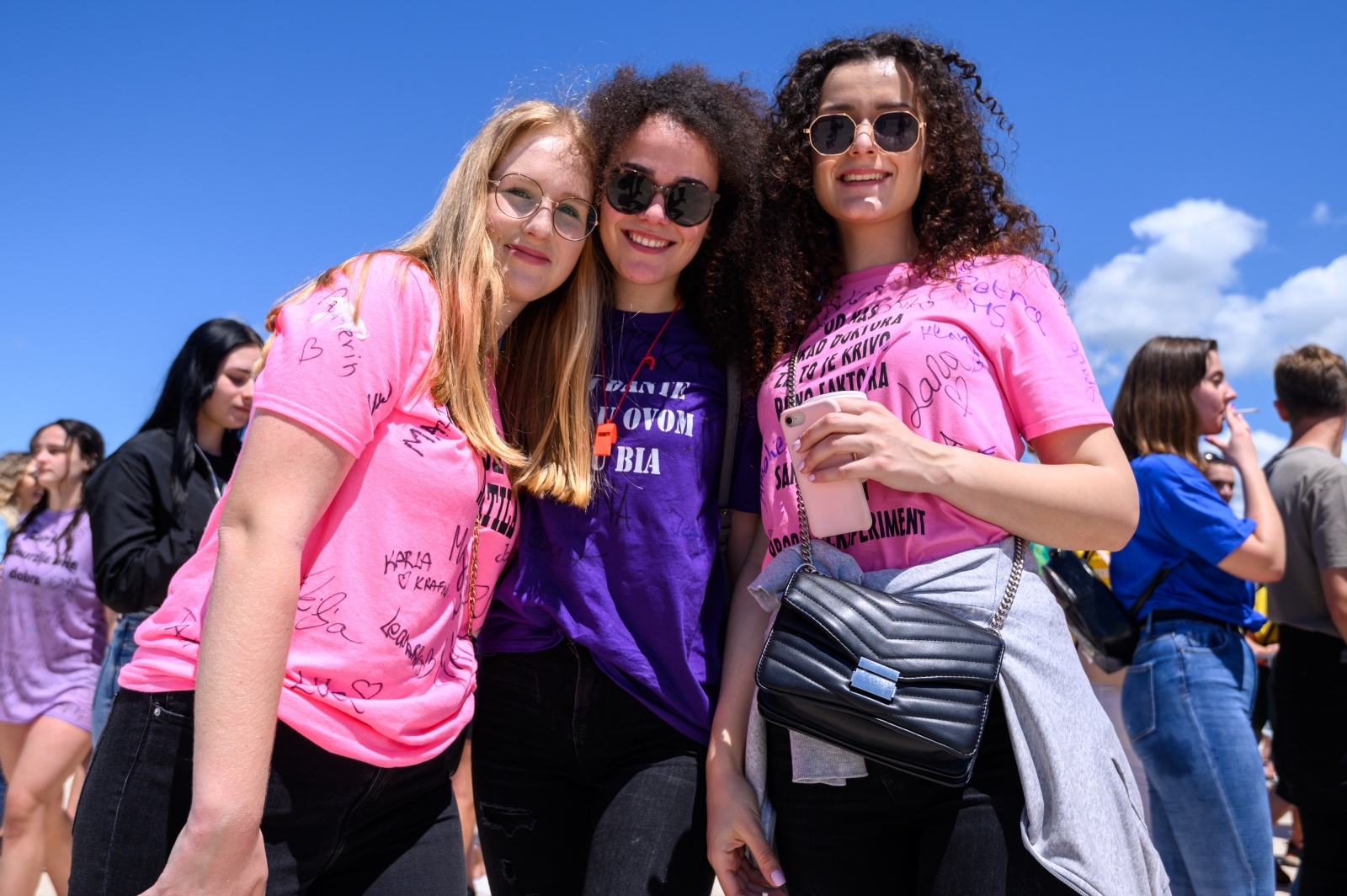 Zadarski maturanti obilježili kraj škole na rivi