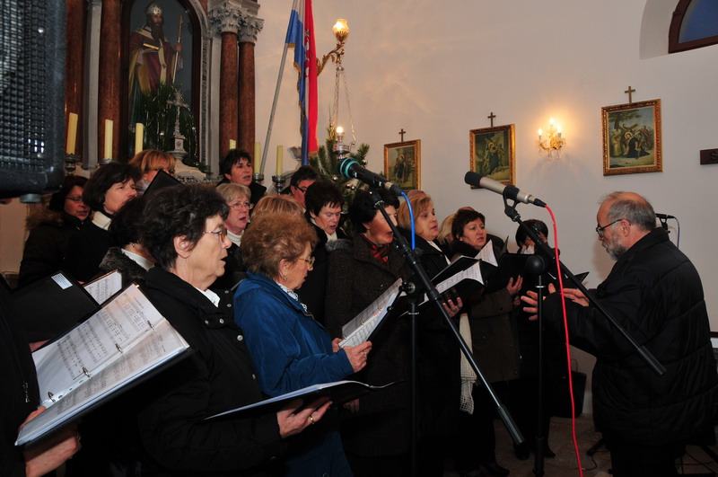 Bozicni koncert u crkvi Sv. Martina u Ljupcu, Foto: Ivan Diber