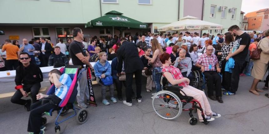 Vinkovci: Dani otvorenih vrata Udruge osoba sa invaliditetom Bubamara. Photo: Marko Mrkonjic/PIXSELL Vinkovci: Dani otvorenih vrata Udruge osoba sa invaliditetom Bubamara. Photo: Marko Mrkonjic/PIXSELL