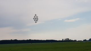 Generalna proba Krila oluje pred nastup na aero-mitingu u Poljskoj