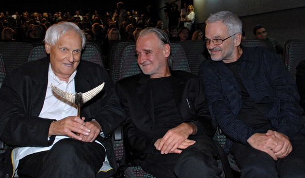 Miklos Jancso, Bela Tarr, Branko Karabatic (Foto: Cropix)