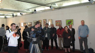 ZKZ: Otvorenje izložbe makedonskog slikara Dobre Grnčaroskog ZKZ: Otvorenje izložbe makedonskog slikara Dobre Grnčaroskog