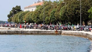 Susret bikera u Zadru (foto: Marin Gospić)