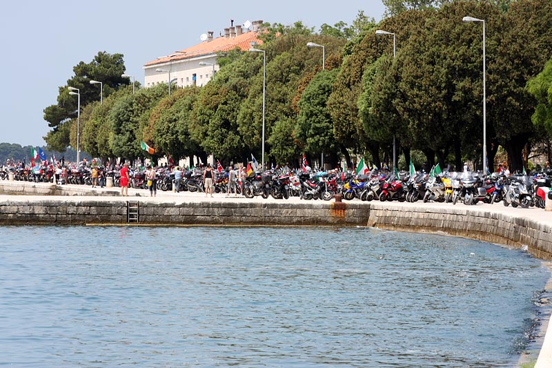 Susret bikera u Zadru (foto: Marin Gospić)