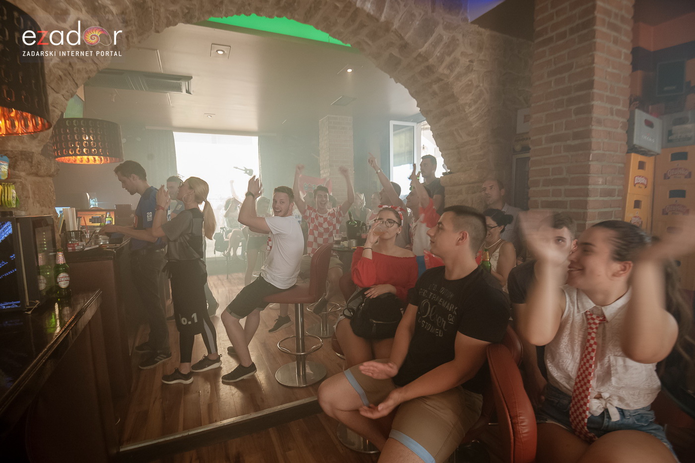 Navijačko ludilo u Zadru za vrijeme i nakon finala Svjetskog prvenstva Navijačko ludilo u Zadru za vrijeme i nakon finala Svjetskog prvenstva