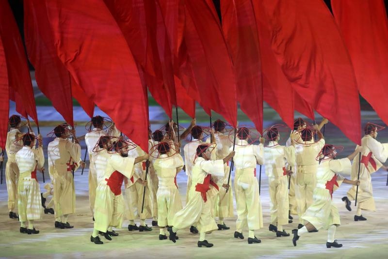 Rio de Janeiro: Ceremonija svečanog otvaranja Olimpijskih igara. Photo: Igor Kralj/PIXSELL Rio de Janeiro: Ceremonija svečanog otvaranja Olimpijskih igara. Photo: Igor Kralj/PIXSELL