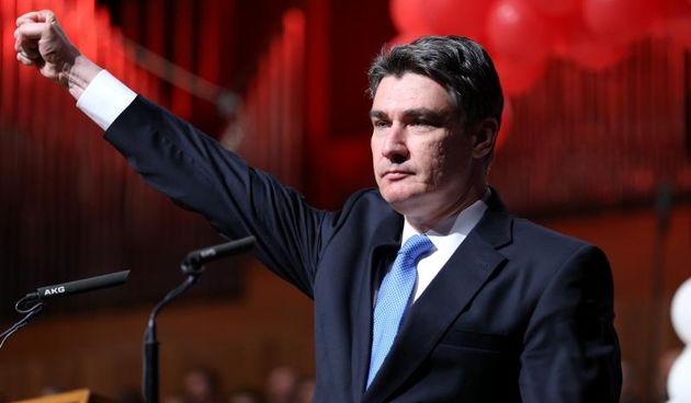 09.05.2015., Zagreb – U Lisinskom odrzana je svecana akademija u povodu 70. obljetnice pobjede nad fasizmom. Zoran Milanovic. Photo: Anto Magzan/PIXSELL