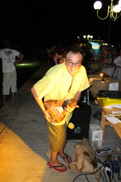 Biograd na Moru: 1. Morska alga 8. kolovoza 2009, Foto: Mladen Malik