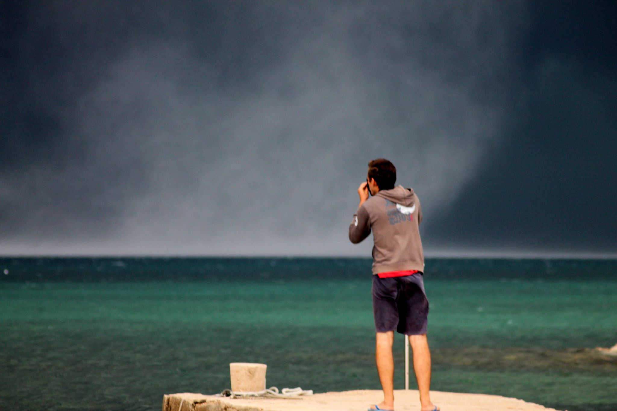 Pijavica na Pagu 2. rujna 2017.