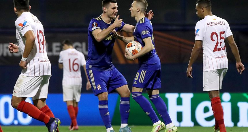 Dinamo – Sevilla, Mislav Oršić Dinamo – Sevilla, Mislav Oršić