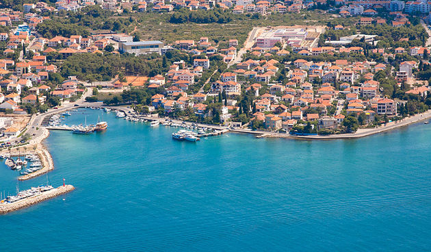 Grad Zadar iz zraka, foto: Leo Banić