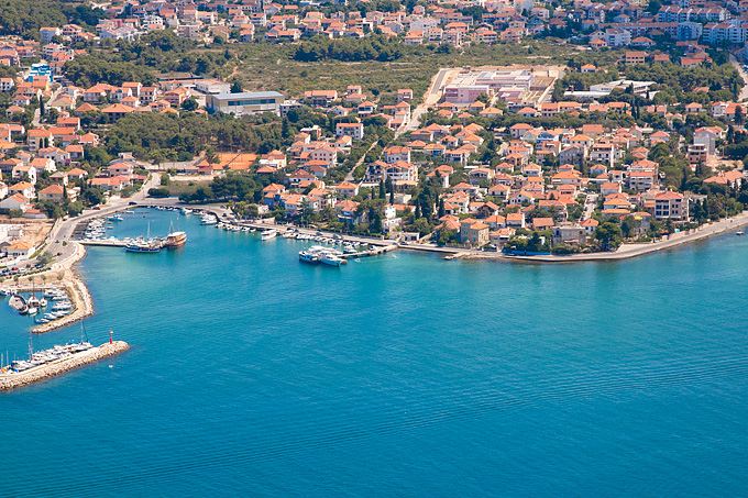 Grad Zadar iz zraka, foto: Leo Banić