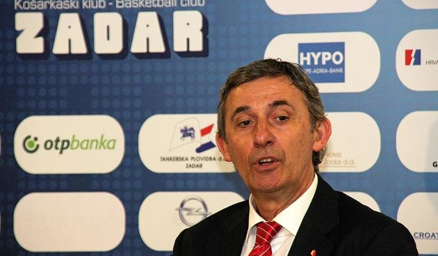Svetislav Pešić, KK Zadar – KK Crvena Zvezda (foto: Marin Gospić)