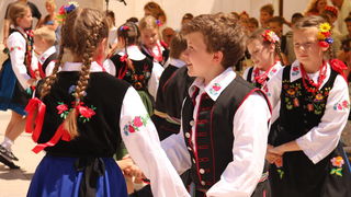 OŠ Zadarski otoci, učenici na Narodnom trgu