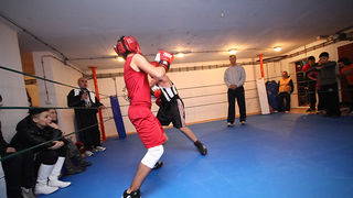 Javni sparing u boksačkom klubu Zlatna rukavica (foto:Saša Čuka)