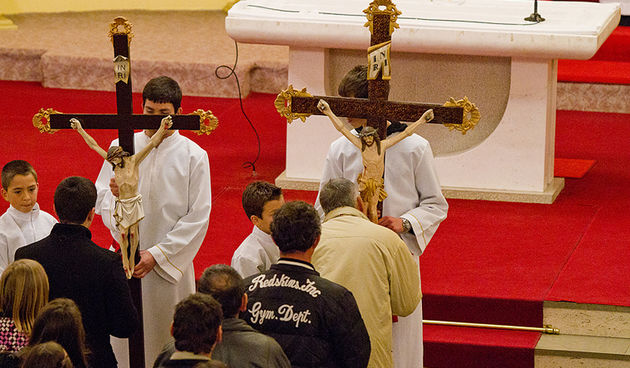 Sinoć je u Bibinjama na jedinstveni način obilježen Velik petak, foto: Leo Banić