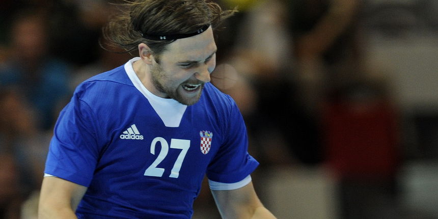 London, 020812.
Dvorana Copper Box.
Hrvatska muska rukometna reprezentacija igra utakmicu 3. kolo u skupini B protiv Madjarske tokom Olimpijskih Igra u Londonu.
Na fotografiji: .
Foto: Drago Sopta / CROPIX