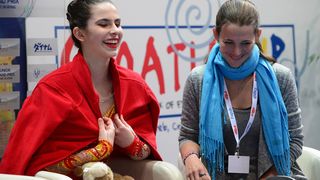 Katarina Kitarović na juniorskom ISU Grand-prixu u umjetničkom klizanju Katarina Kitarović na juniorskom ISU Grand-prixu u umjetničkom klizanju