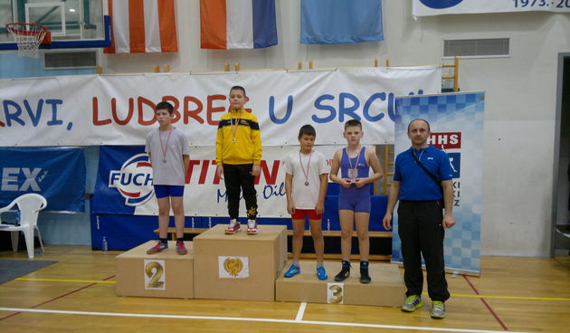 Roko Strika, Hrvački klub Zadar