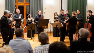 Zagrebački solisti u svečanoj dvorani Sveučilišta u Zadru, foto: Ž. Karavida Zagrebački solisti u svečanoj dvorani Sveučilišta u Zadru, foto: Ž. Karavida