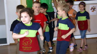 Svečani završni trening predškolaca u DSV “Loptica”, Foto: Mladen Malik Svečani završni trening predškolaca u DSV “Loptica”, Foto: Mladen Malik