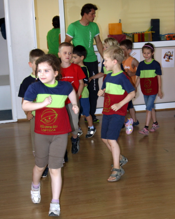 Svečani završni trening predškolaca u DSV “Loptica”, Foto: Mladen Malik Svečani završni trening predškolaca u DSV “Loptica”, Foto: Mladen Malik