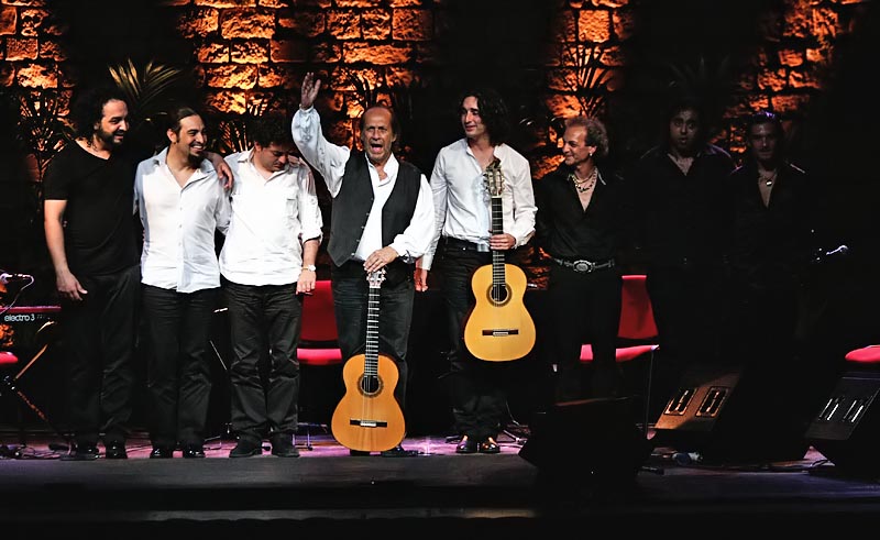 Paco de Lucia na Trgu pet bunara (foto: Marin Gospić)