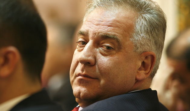 Zagreb, 101110.
Sjednica Hrvatskog Sabora na kojoj bi se danas trebalo raspravljeti o radu drzavog odvjetnistva u 2009. godini.
Na fotografiji: Ivo Sanader.
Foto: Damjan Tadic / CROPIX