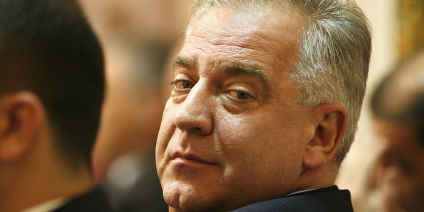 Zagreb, 101110.
Sjednica Hrvatskog Sabora na kojoj bi se danas trebalo raspravljeti o radu drzavog odvjetnistva u 2009. godini.
Na fotografiji: Ivo Sanader.
Foto: Damjan Tadic / CROPIX