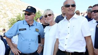 30.08.2015., Kornati – Na otoku Kornatu obiljezena je 8. obljetnica stradanja 12 vatrogasaca iz Sibenika, Vodica i Tisnog. Photo: Dusko Jaramaz/PIXSELL 30.08.2015., Kornati – Na otoku Kornatu obiljezena je 8. obljetnica stradanja 12 vatrogasaca iz Sibenika, Vodica i Tisnog. Photo: Dusko Jaramaz/PIXSELL
