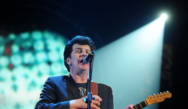 Split, 271111.
Spaladium Arena.
Veceras su u Spaladium areni pred oko 4000 posjetitelja nastupili Momcilo Bajagic Bajaga (u prvom dijelu) i Jelena Rozga (u drugom dijelu). Koncert je organizirala Karlovacka pivovara.
Na slici: Momcilo Bajagic Bajaga
Foto: